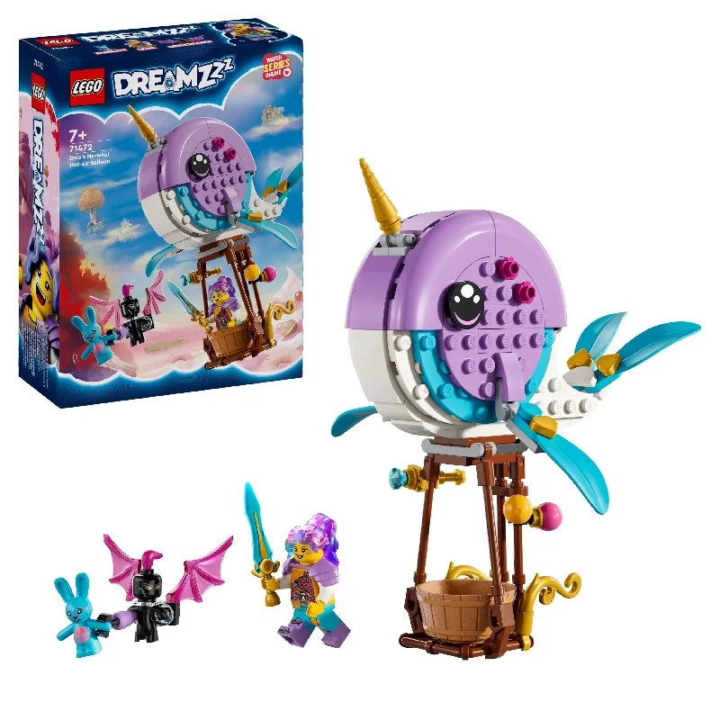 Promoting emotional intelligence LEGOLEGO 71472 DREAMZzz Izzie's Narwhal Hot-Air Balloon