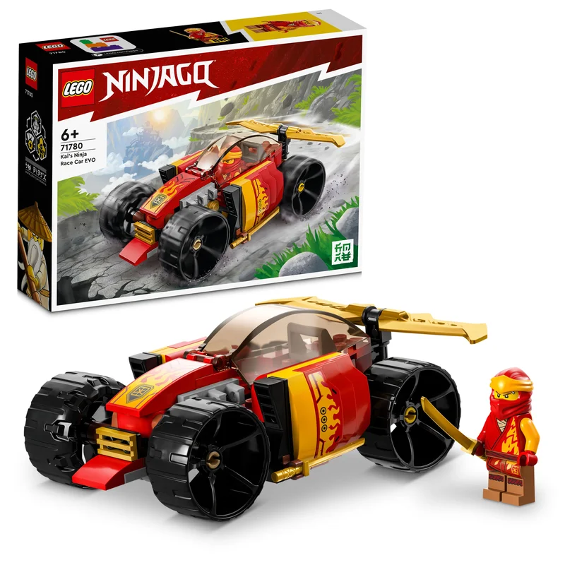 Adorable and charming LEGO charactersLEGO 71780 Ninjago Kai’S Ninja Race Car Evo
