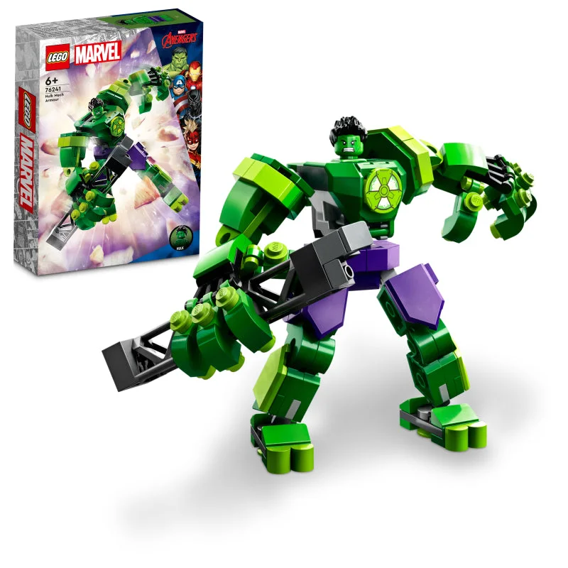 Skill-building LEGO activitiesLEGO 76241 Super Heroes Marvel Avengers Hulk Mech Armor