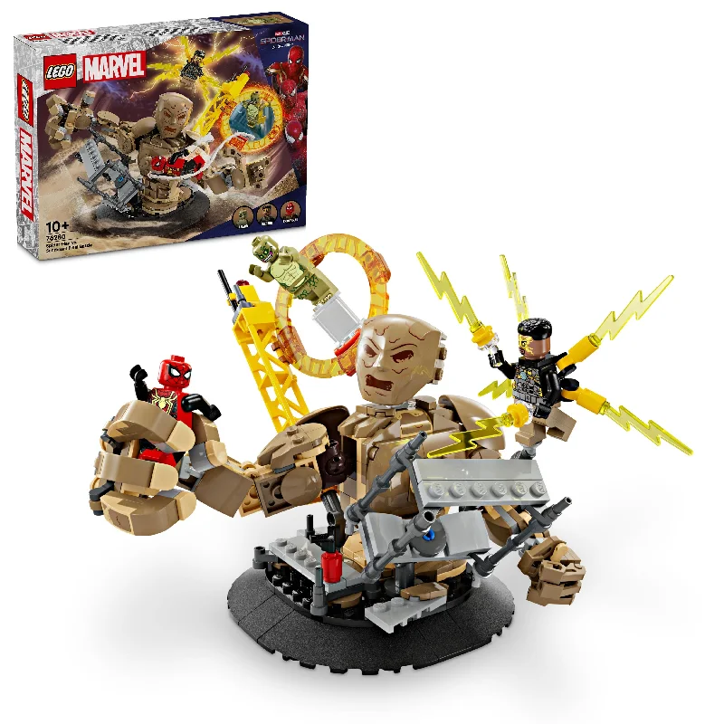 Engagement-boosting LEGO activitiesLEGO 76280 Marvel Spider-Man Vs. Sandman Final Battle