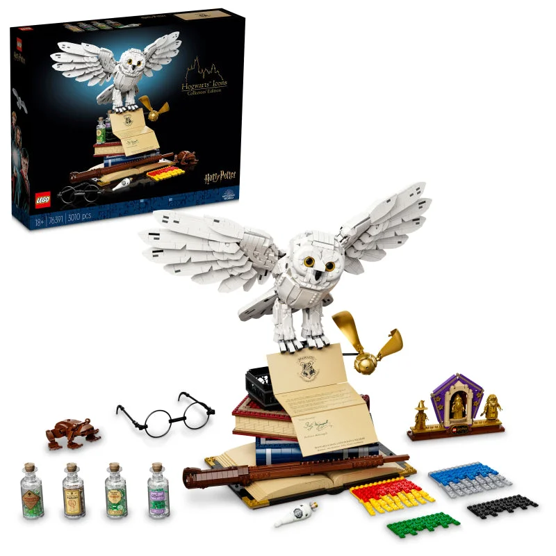 Promoting fine motor skills LEGO setsLEGO 76391 Harry Potter Hogwarts Icons - Collectors Edition
