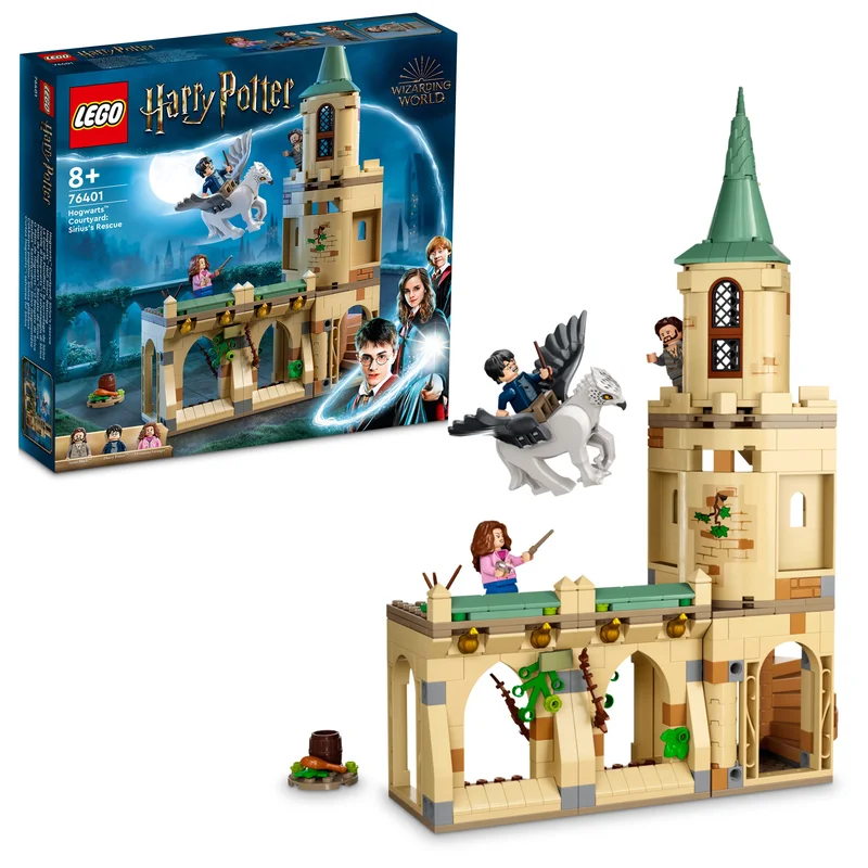 Encouraging hand-eye coordination LEGOLEGO 76401 Harry Potter Hogwarts Courtyard: Sirius’S Rescue Building Kit