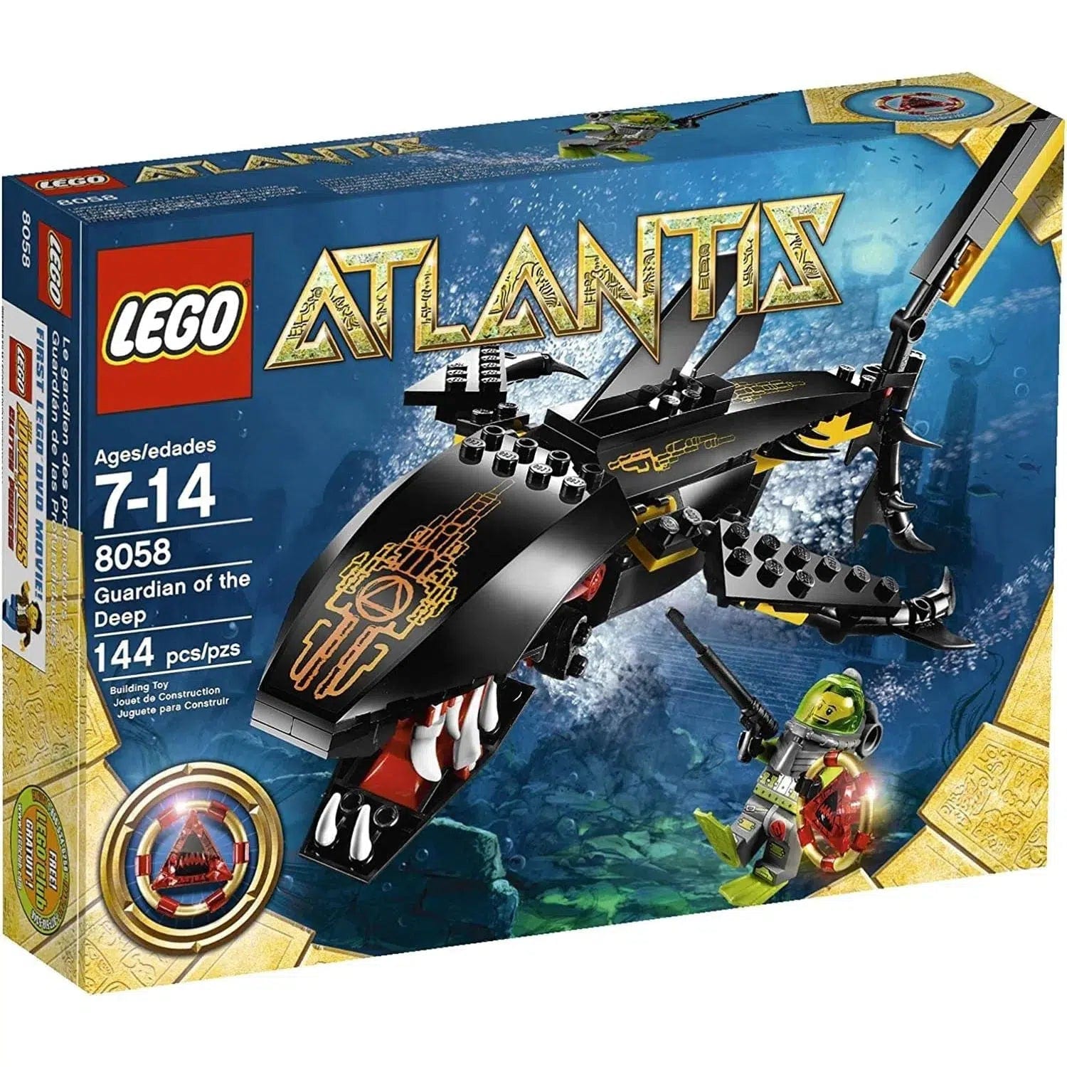 Promoting language development LEGOLEGO [Atlantis] - Guardian of the Deep (8058)