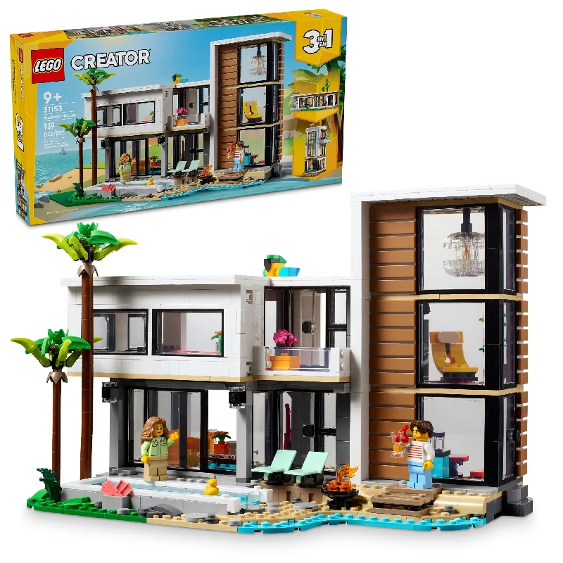 Inspiring problem-solving LEGO challengesLEGO® Creator Modern House 31153