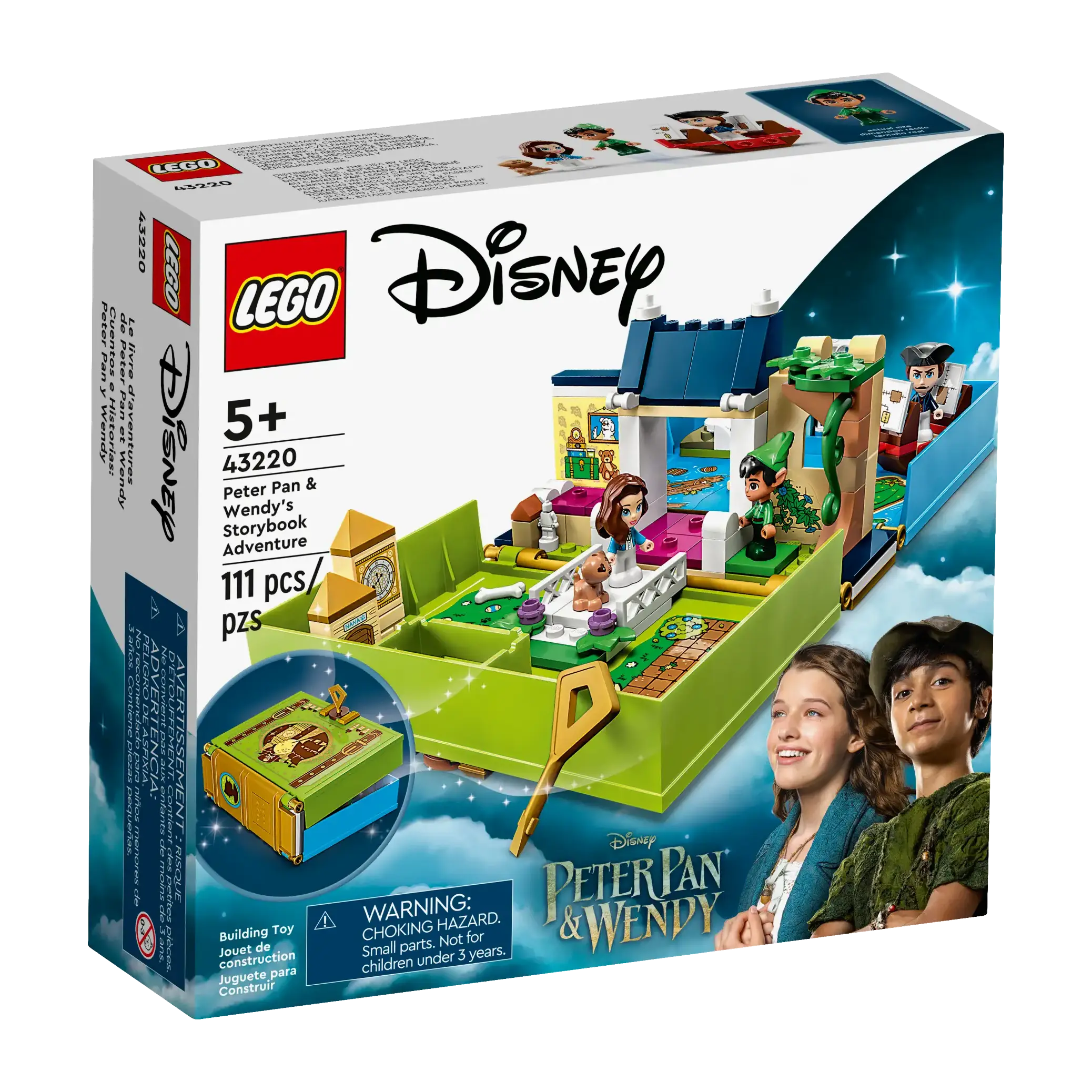 Collectible and valuable LEGO itemsLEGO DISNEY 43220 Classic Peter Pan & Wendy's Storybook Adventure