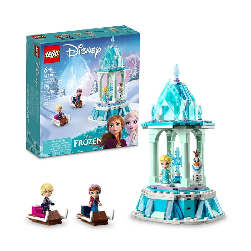 Iconic and recognizable LEGO charactersLEGO® Disney™ Anna and Elsa’s Magical Carousel 43218 Building Toy Set (175 Pieces) Iconic and recognizable LEGO charactersLEGO® Disney™ Anna and Elsa’s Magical Carousel 43218 Building Toy Set (175 Pieces)