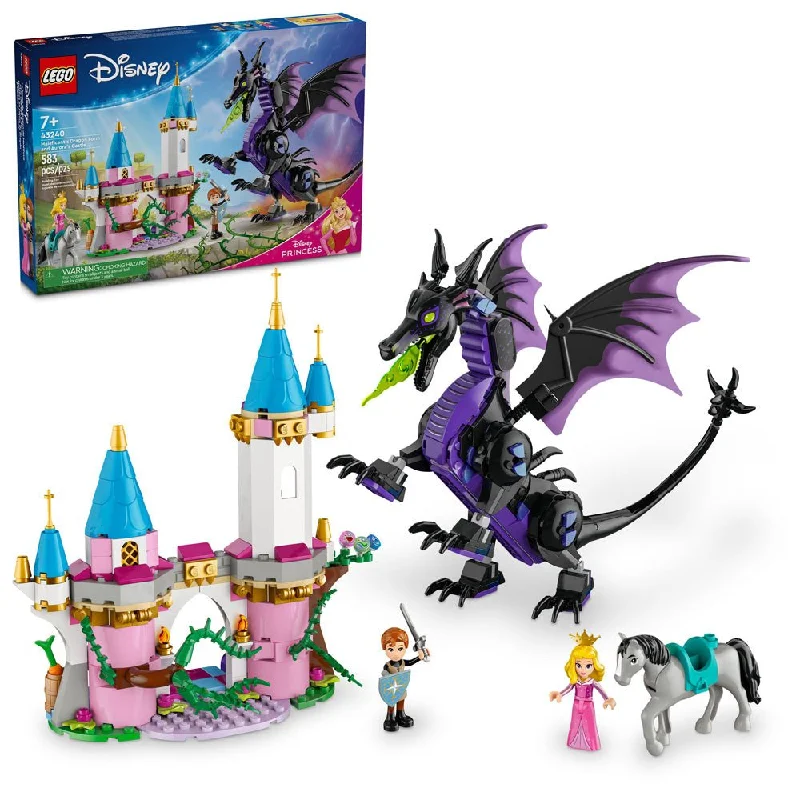 Intricately designed LEGOLEGO® Disney™ Princess Maleficent’s Dragon Form 43240