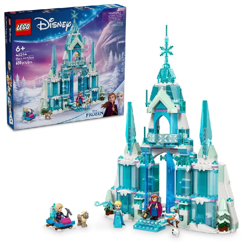 Stress-relieving LEGO buildingLEGO® Disney Frozen Elsa’s Ice Palace Building Toy 43244