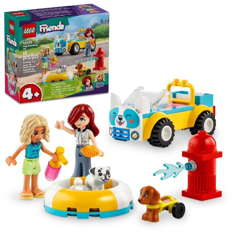 Providing a tactile learning experience LEGOLEGO® Dog-Grooming Car 42635
