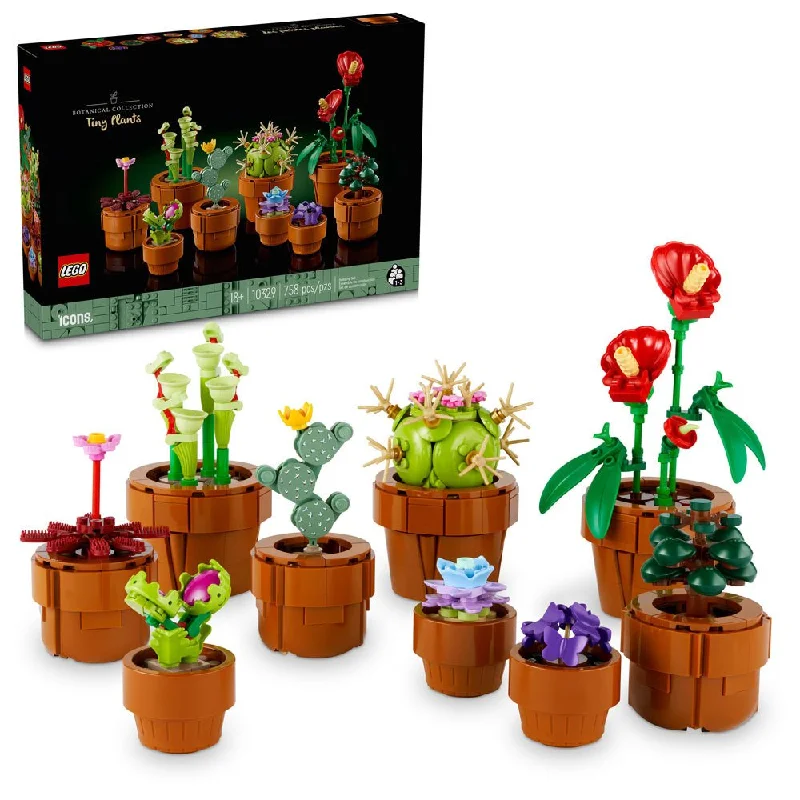 Inspiring creativity and innovation LEGOLEGO Icons Botanicals Potted Succulent Plants