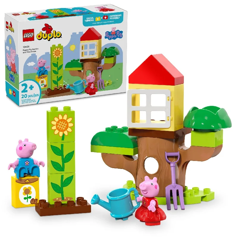 Intricate and intricate LEGO designsLEGO® DUPLO® Peppa Pig Garden and Tree House 10431 Intricate and intricate LEGO designsLEGO® DUPLO® Peppa Pig Garden and Tree House 10431