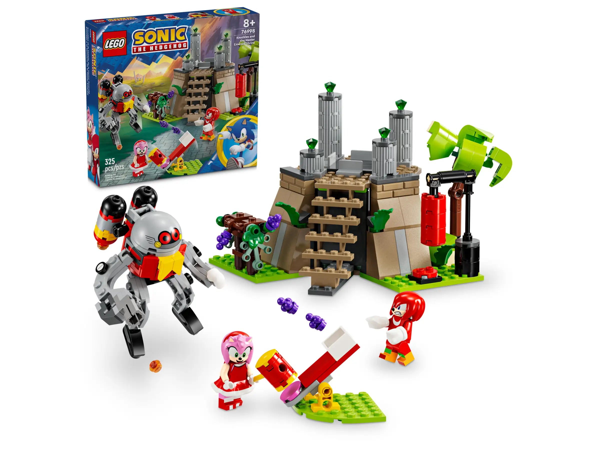 Captivating and enchanting LEGO worldsLEGO Sonic the Hedgehog 76998 Knuckles and the Master Emerald Shrine