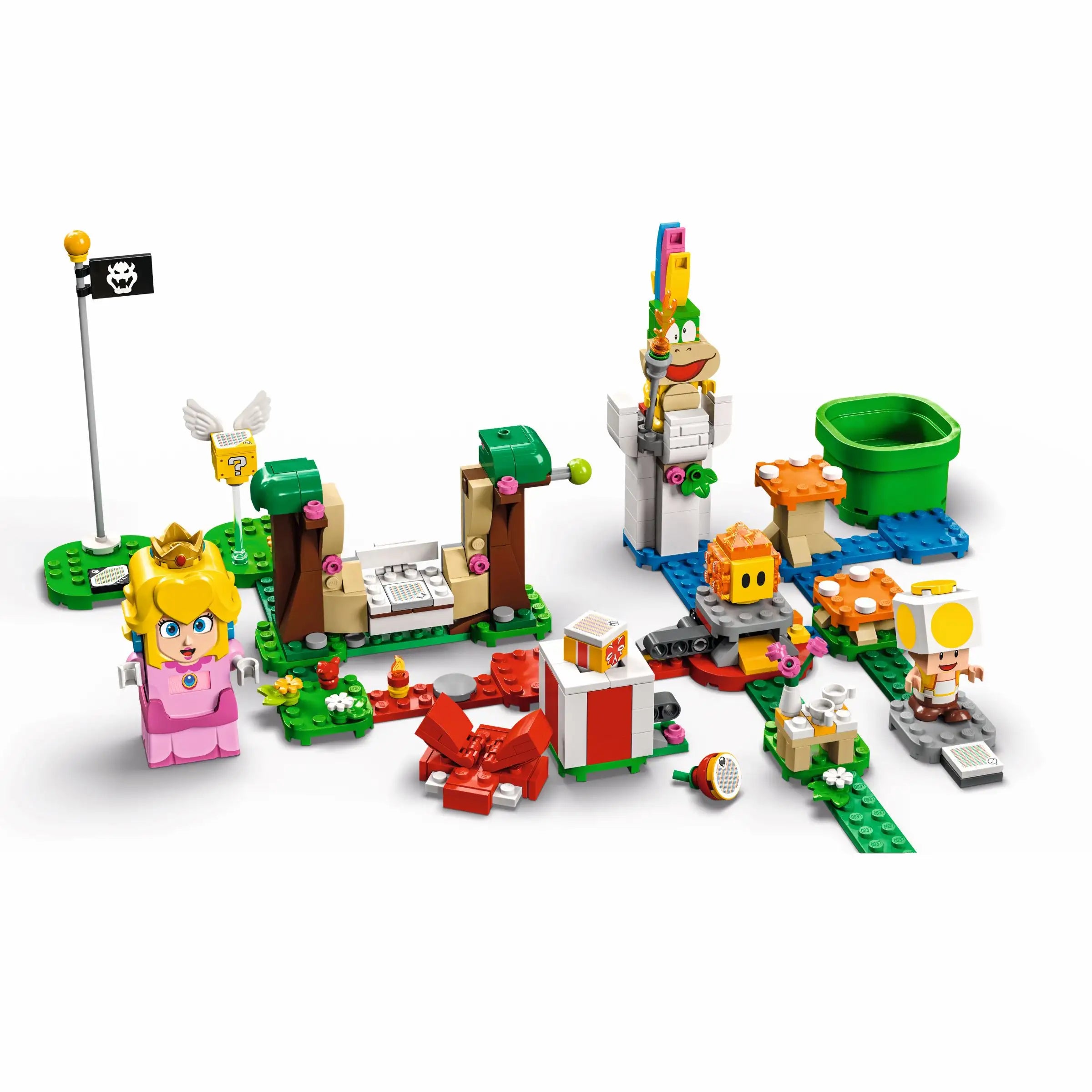 Precisely scaled LEGO miniaturesLEGO SUPER MARIO 71403 Adventures with Peach Starter Course