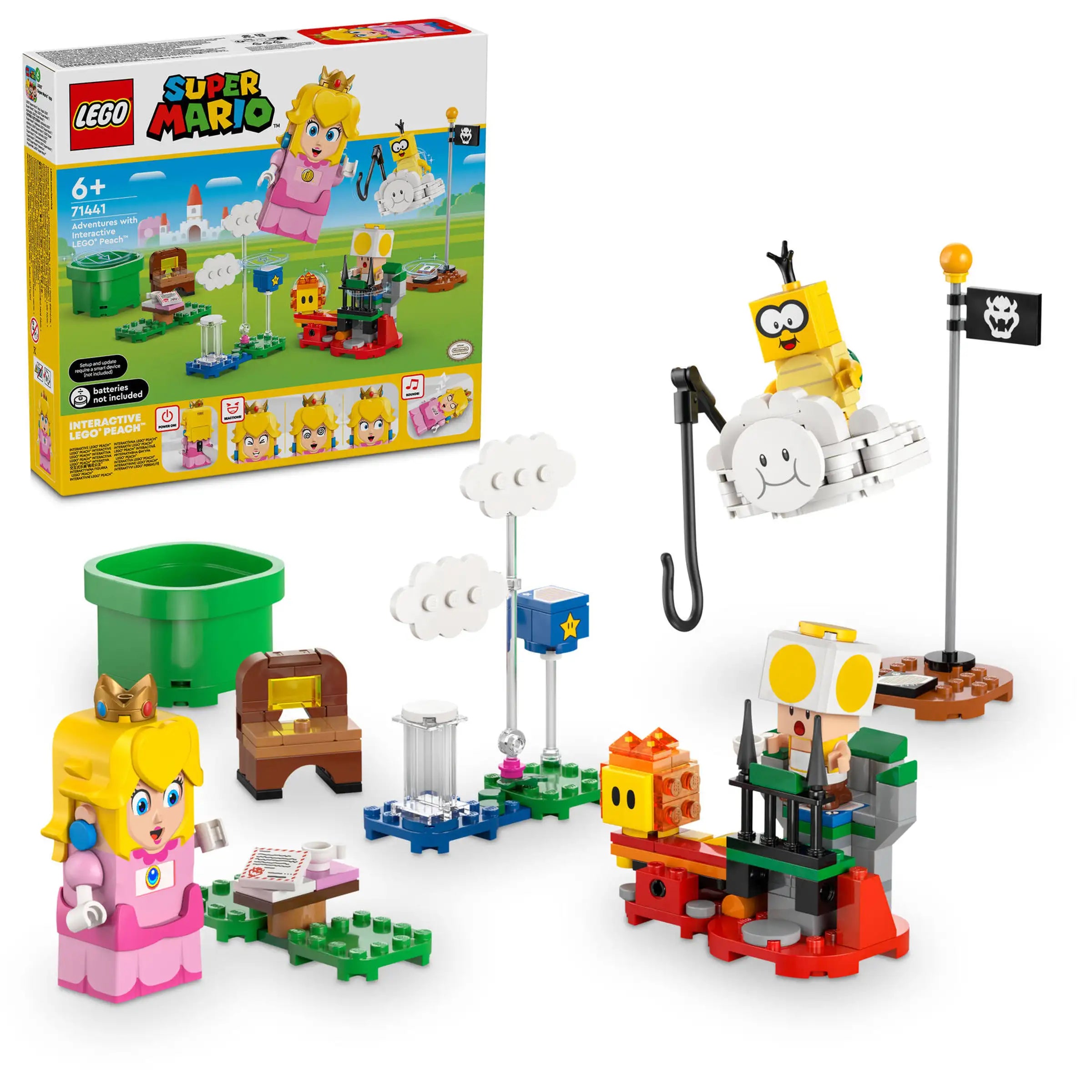Encouraging resourcefulness LEGOLEGO SUPER MARIO 71441 Adventures with Interactive LEGO® Peach™
