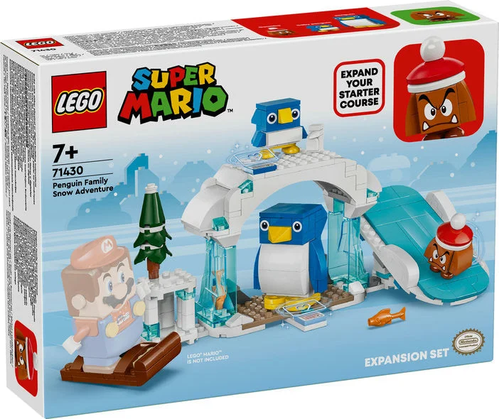 Encouraging resourcefulness LEGOLego Super Mario Expansion: Penguin Family Snow Adventure 71430