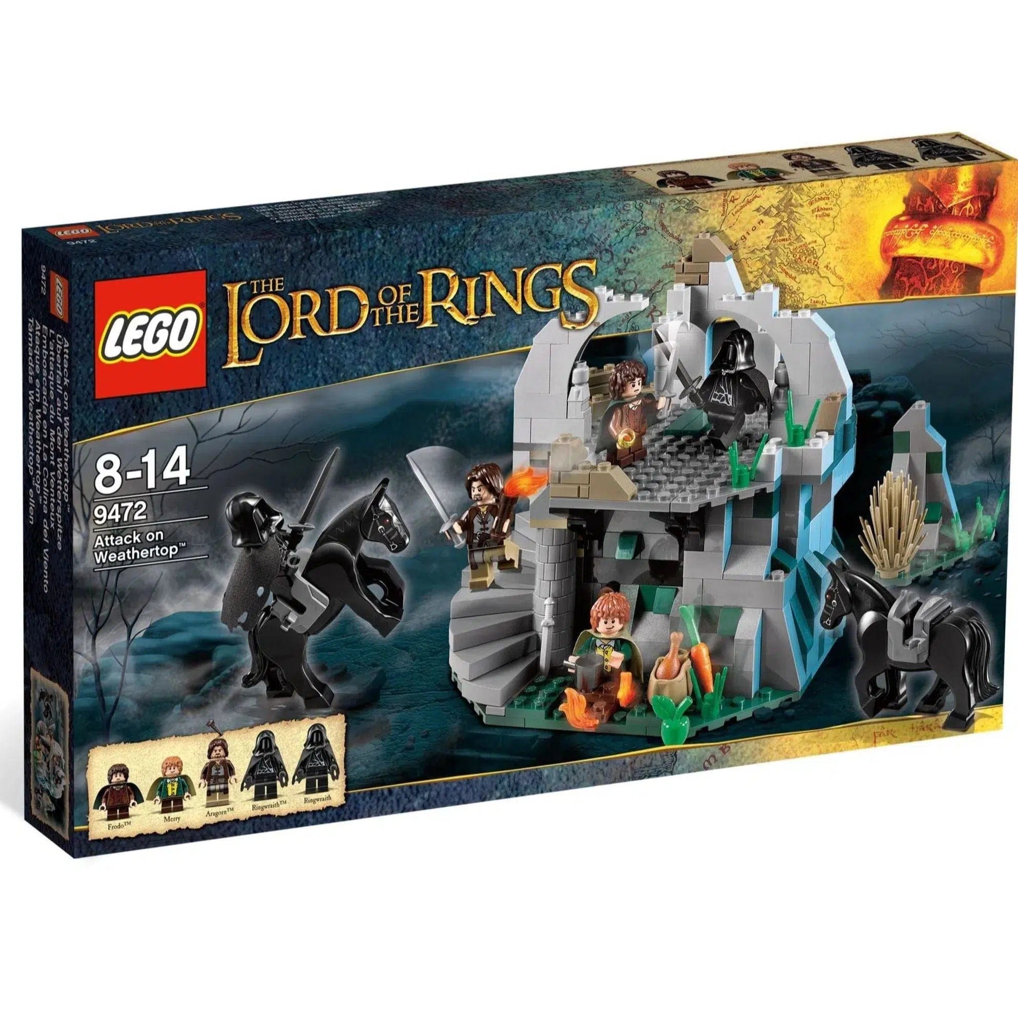 Inspiring problem-solving LEGO challengesLEGO [The Lord of the Rings] - Attack On Weathertop (9472)