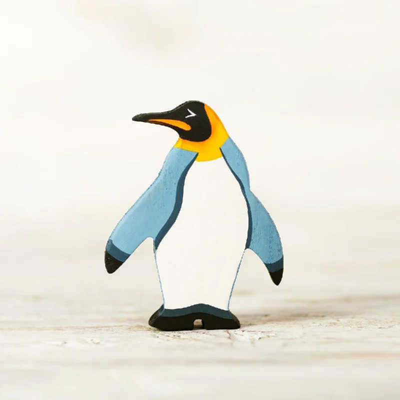 safe and child-appropriate wooden toys for different stages of development                   Wooden Caterpillar king penguin