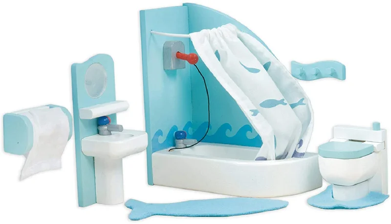 enchanting and whimsical wooden toys that captivate attention                   Le Toy Van Sugar Plum Bathroom