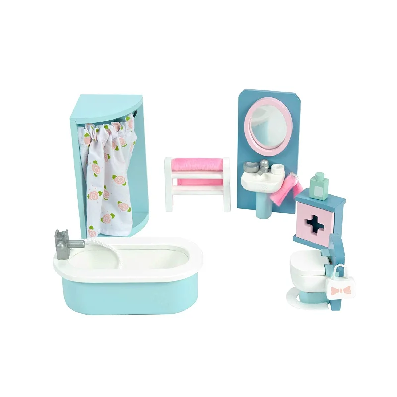 eco-conscious and sustainable wooden toys for children                   Le Toy Van Daisylane Bathroom