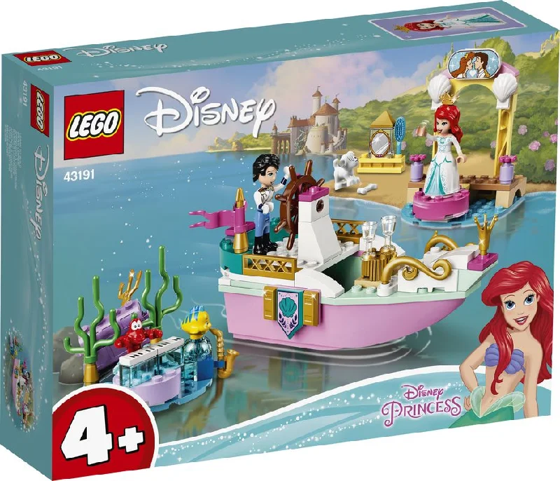 Stimulating and engaging LEGO playLEGO 43191 Disney Princess Ariel's Celebration Boat