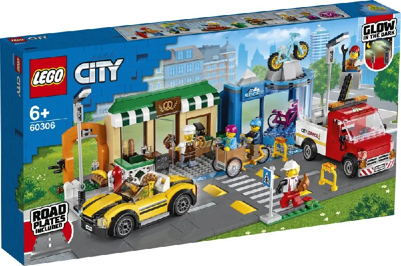 Providing a tactile learning experience LEGOLEGO 60306 City Shopping Street