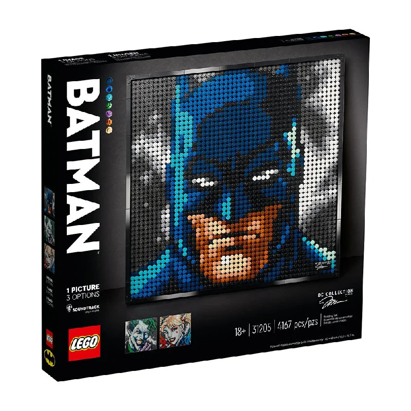 Offering a sense of nostalgia LEGOLEGO Art Jim Lee Batman Collection 31205 Building Kit (4,167 Pieces)