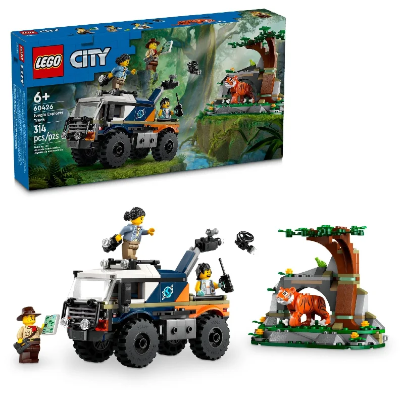 Offering a sense of accomplishment LEGOLEGO® City Jungle Explorer Off-Road Truck Toy 60426