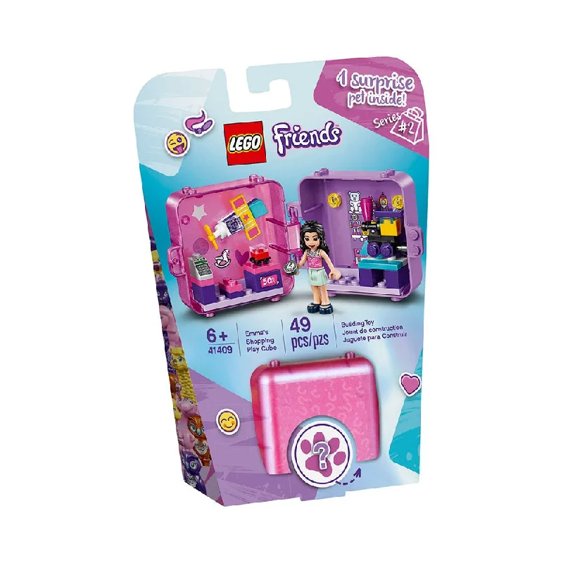 Promoting social skills LEGO playLEGO® Friends™ Emma's Shopping Play Cube