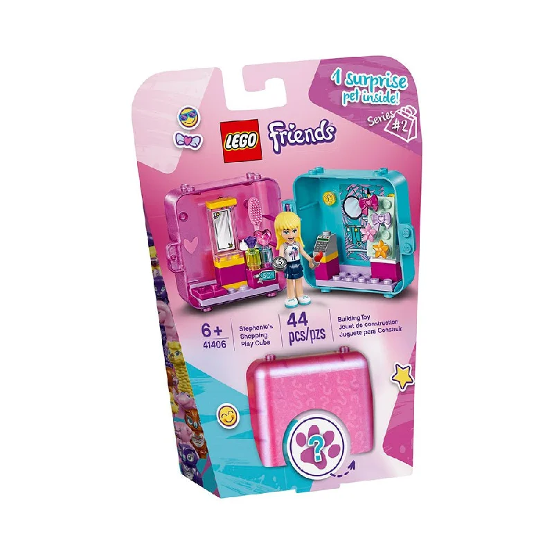 Encouraging imaginative storytelling LEGOLEGO® Friends™ Stephanie's Shopping Play Cube