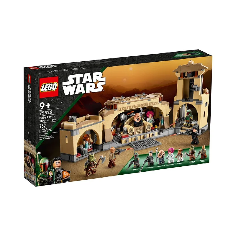 Adorable and charming LEGO charactersLEGO Star Wars Boba Fett’s Throne Room 75326 Building Kit (732 Pieces)