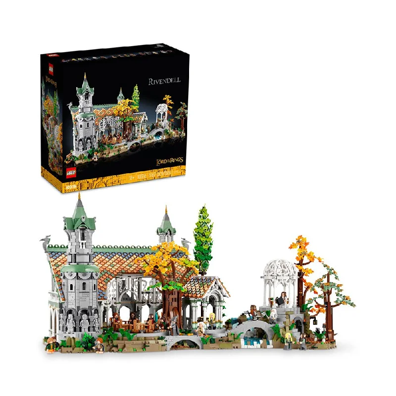 Inspiring future engineers LEGOLego Icons The Lord of The Rings: Rivendell 10316 Building Kit (6167 Pieces)