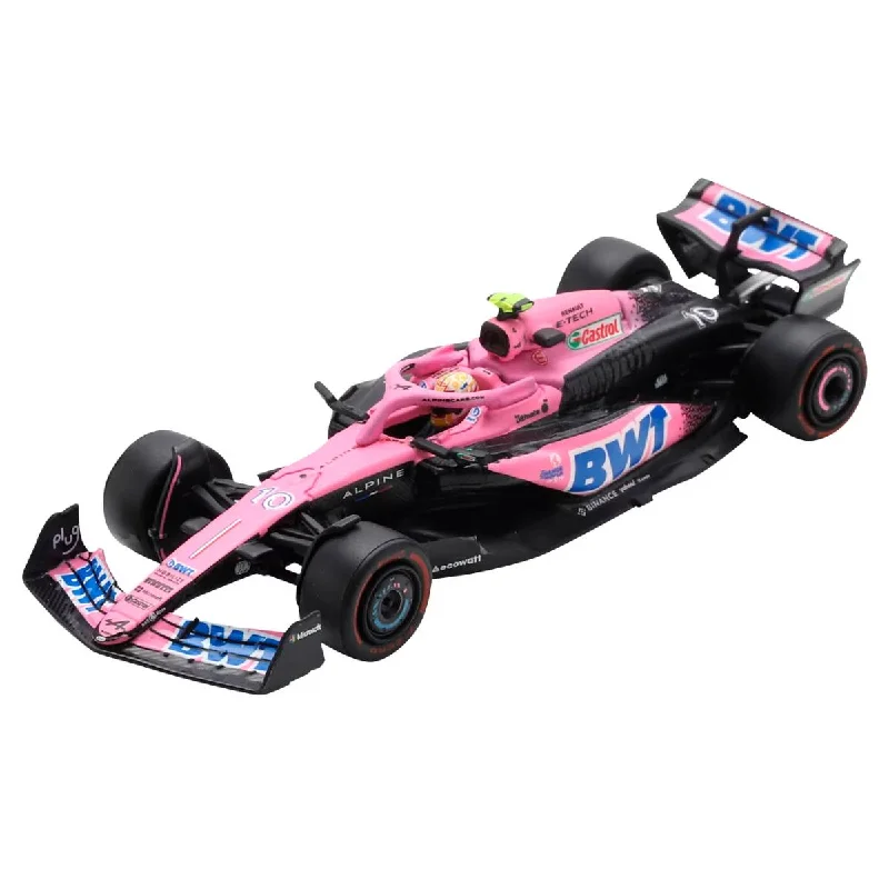 High-quality materials toys Alpine A523 No.10 BWT Alpine F1 Team - Pierre Gasly - 1:64 Scale Resin Model Car