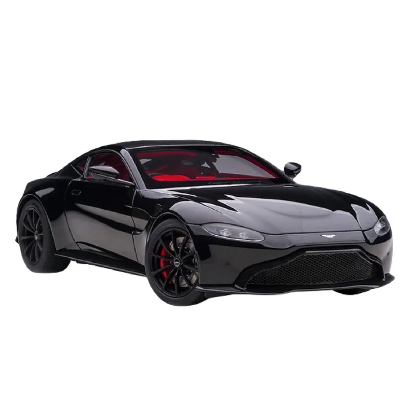 Fun toy carsASTON MARTIN VANTAGE 2019 (JET BLACK/CARBON BLACK ROOF) - 1:18 Scale Composite Model Car