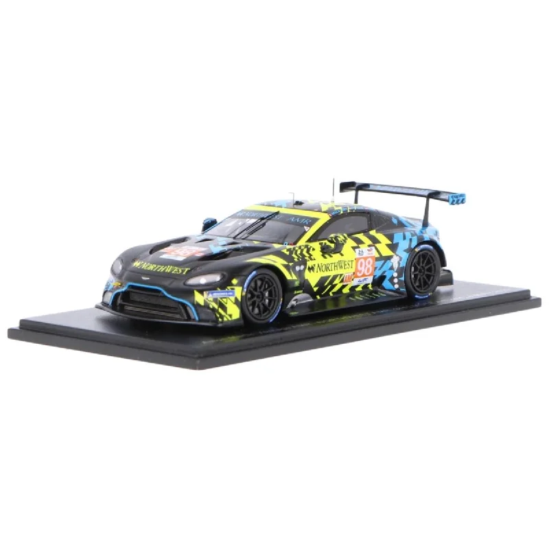 Durable toysAston Martin Vantage AMR No.98 NORTHWEST AMR - 3rd LMGTE Am 24H Le Mans 2022 - P. Dalla Lana - D. Pittard - N. Thiim - 1:43 Scale Resin Model Car