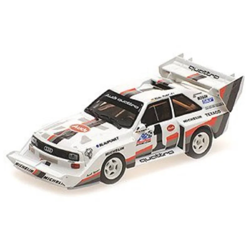 Playful toys Audi Sports Quattro S1 Walter Rohrl Pikes Peak Hill Climb 1987 Winner - 1:43 Scale Model Car