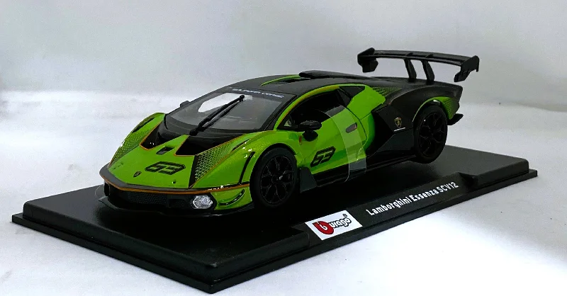 Durable toysBburago RACING series Lamborghini Essenza SCV12 1/24 Green