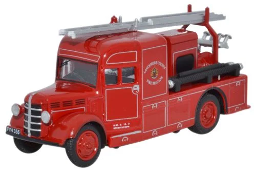 High-quality materials toys Oxford Diecast Bedford Heavy Unit Lancashire County Fire Brigade - 1:7
