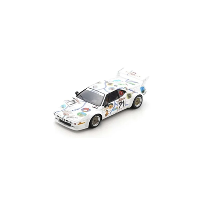 Playful toys BMW M1 No.71 24H Le Mans 1981 - C. Danner - L. von Bayern - P. Oberndorfer - 1:43 Scale Resin Model Car