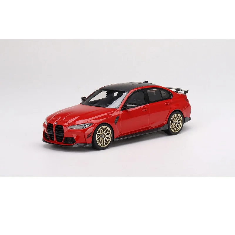 Durable toysBMW M3 M-Performance (G80) Toronto Red Metallic - 1:18 Scale Resin Model Car