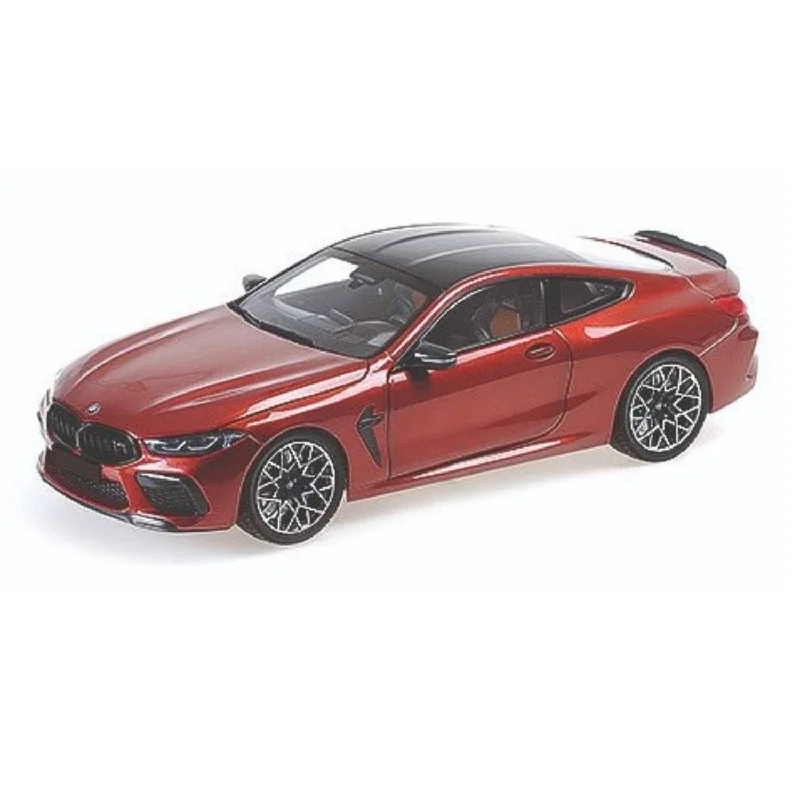 High-quality toy cars BMW M8 COUPE - RED METALLIC - 2020 - 1:18 Scale Diecast Model Car