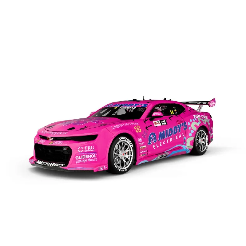 Enthusiastic toysCHEVROLET CAMARO GEN3 ZL1 - BJR - FULLWOOD #14 - 2023 NTI Townsville 500 - Race 16 - Indigenous Livery - 1:43 Scale Diecast Model Car