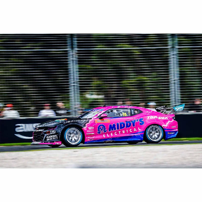 High-quality toy cars CHEVROLET CAMARO GEN3 ZL1 - BJR - FULLWOOD #14 - Beaurepaires Melbourne 400 - Race 4 - 1:43 Scale Diecast Model Car
