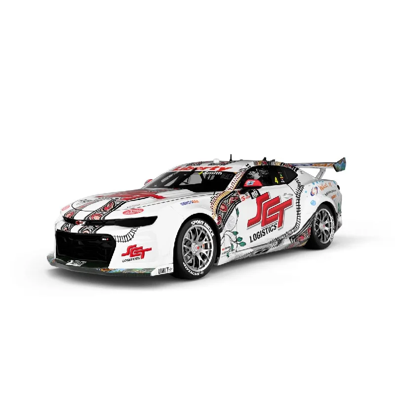 High-quality materials toys CHEVROLET CAMARO GEN3 ZL1 - BJR - SMITH #4 - 2023 NTI Townsville 500 - Race 17 - Indigenous Livery - 1:18 Scale Diecast Model Car