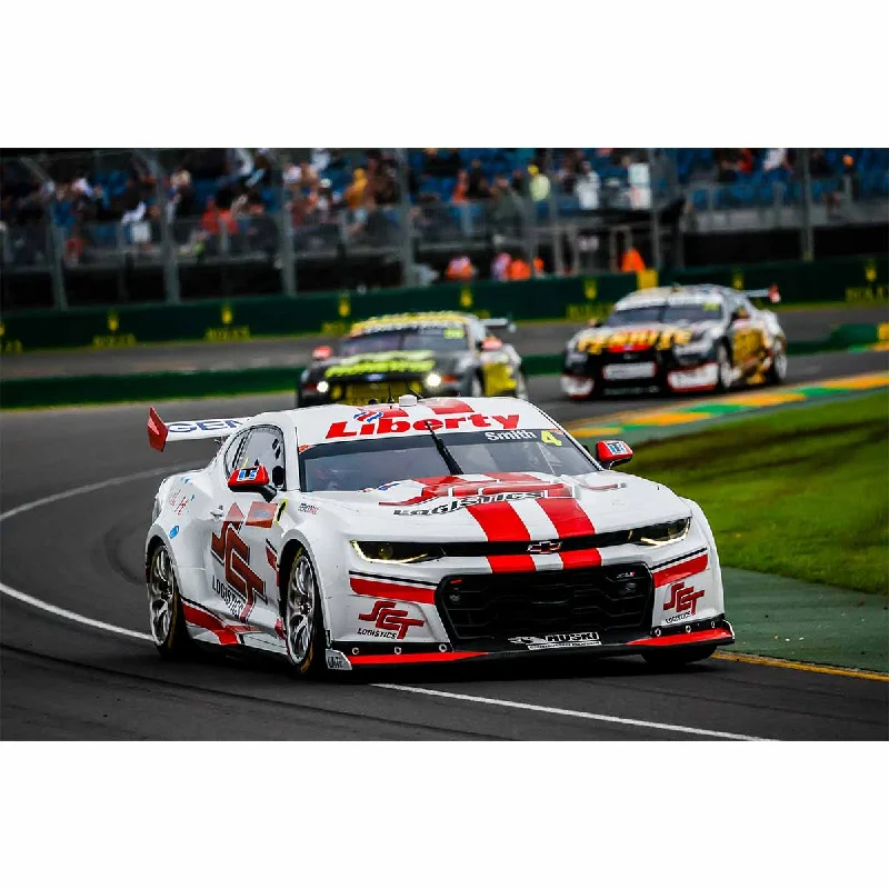 Fun toy carsCHEVROLET CAMARO GEN3 ZL1 - BJR - SMITH #4 - Beaurepaires Melbourne 400 - Race 4 - 1:18 Scale Diecast Model Car
