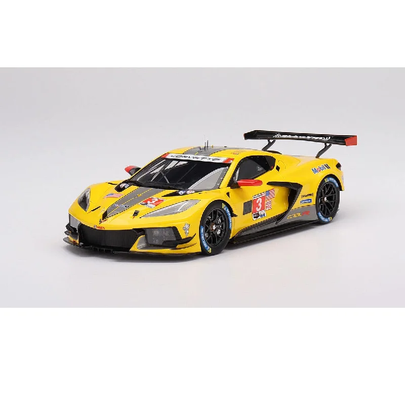High-quality toy cars Chevrolet Corvette C8.R #3 Corvette Racing 2022 IMSA Sebring 12 Hrs GTD PRO Winner - 1:18 Scale Resin Model Car