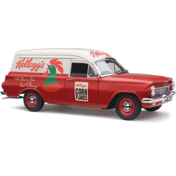 High-quality materials toys CLASSIC CARLECTABLES 1/18 Holden EH Panel Van (Kellogg's)