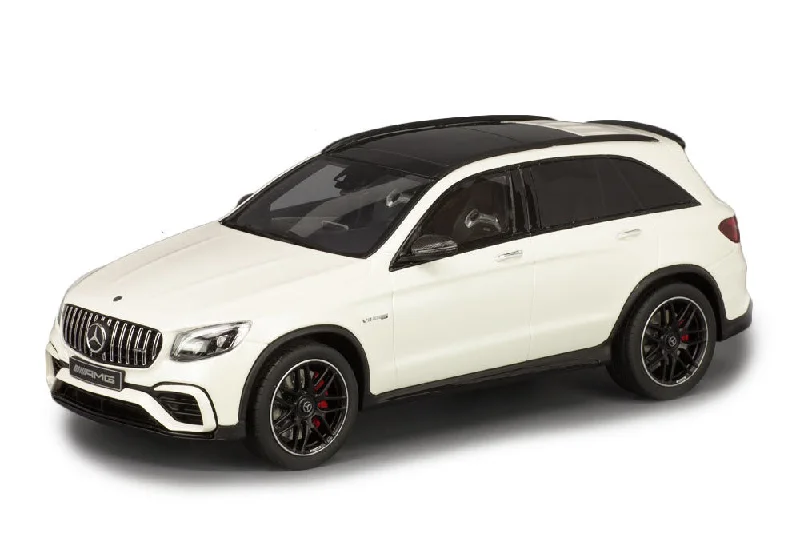 Enthusiastic toysGT Spirit Mercedes Benz AMG GLC 63 SUV Limited Edition Diamond White Bright 1/18