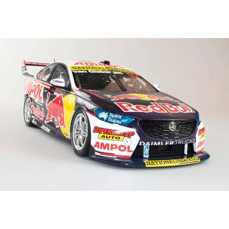 High-quality materials toys HOLDEN ZB COMMODORE - RED BULL AMPOL RACING #97 - SHANE VAN GISBERGEN - 2021 CHAMPIONSHIP WINNER - 1:12 Scale Resin Model Car