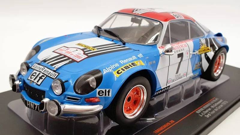 Enthusiastic toysIXO Models 1/18 Scale 18RMC062D - Alpine Renault A110 #7 3rd Therier/Calliewaert