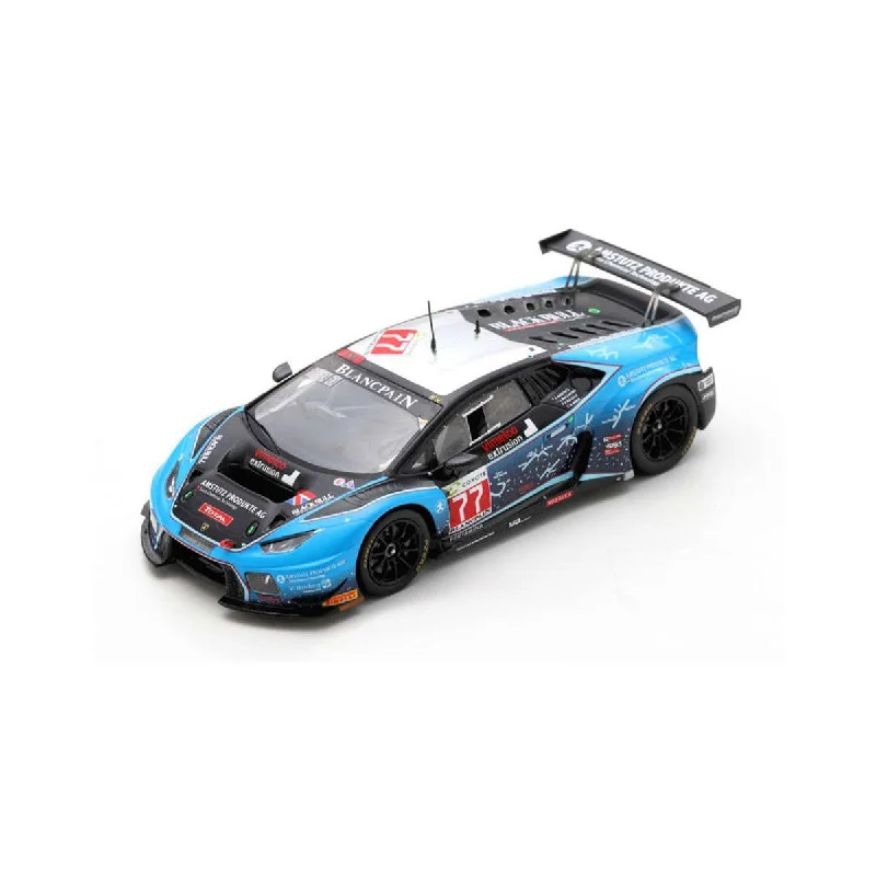 Playful toys Lamborghini Huracán GT3 No.77 Barwell Motorsport 24H Spa 2018 Limited 300 - 1:43 Scale Resin Model Car